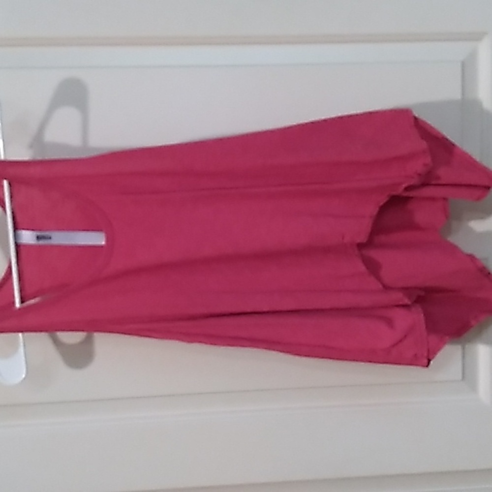 Wilt asymmetrical hem, t-back top.
